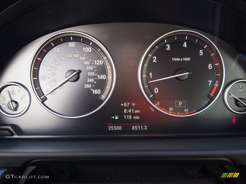 2011 BMW 5 Series 528i Sedan Gauges Photo #86513206