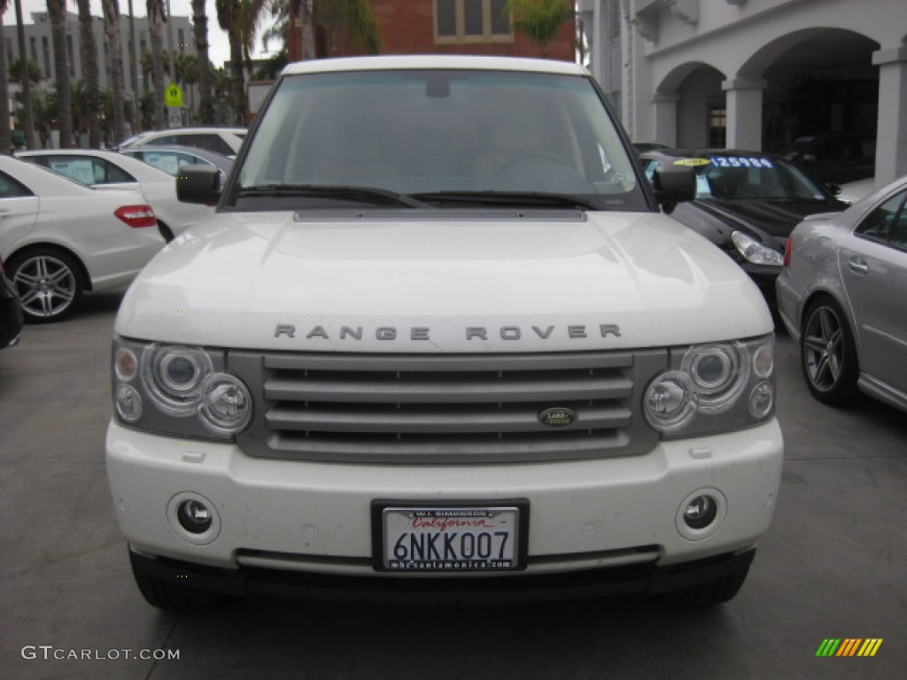 2006 Range Rover HSE - Chawton White / Sand/Jet photo #6