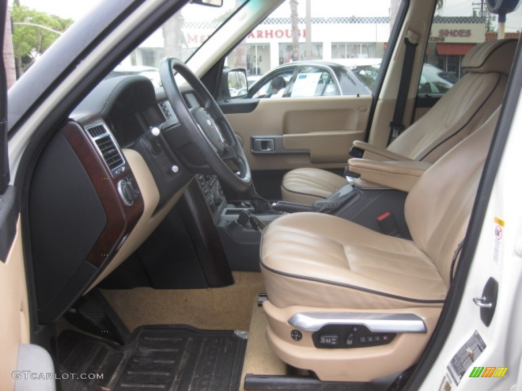 2006 Range Rover HSE - Chawton White / Sand/Jet photo #17