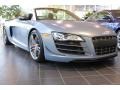 Sphere Blue Matte 2012 Audi R8 GT Spyder Exterior