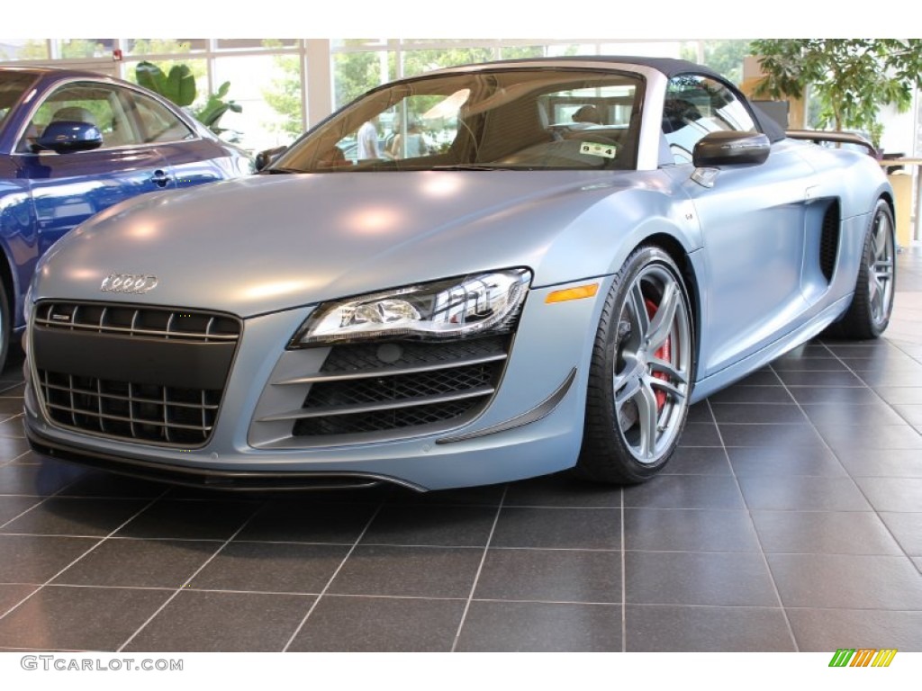 Sphere Blue Matte 2012 Audi R8 GT Spyder Exterior Photo #86514232