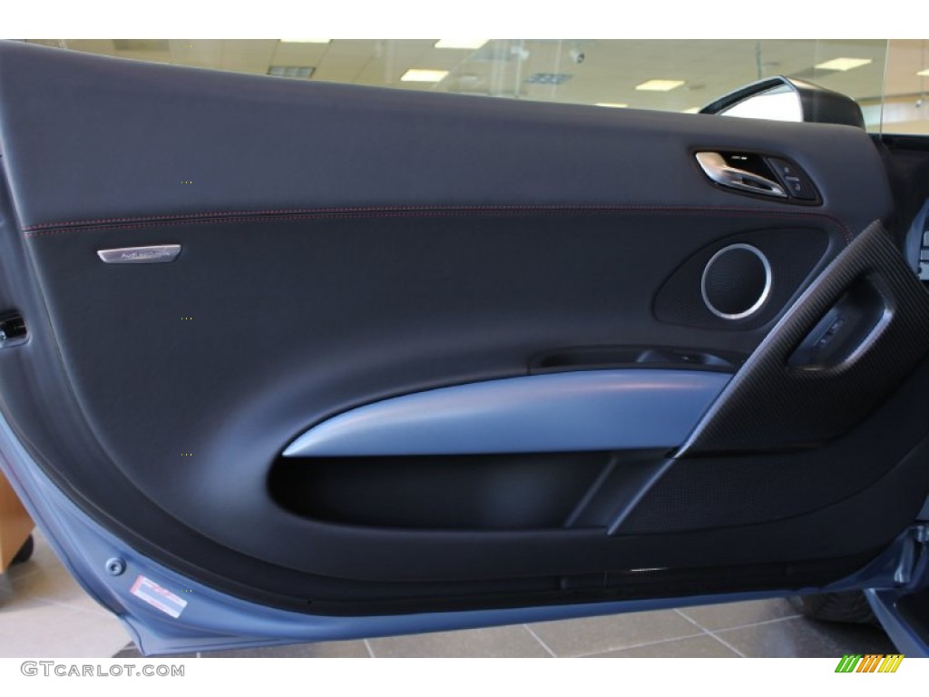 2012 Audi R8 GT Spyder Black Door Panel Photo #86514517