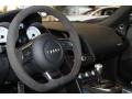 Black 2012 Audi R8 GT Spyder Steering Wheel