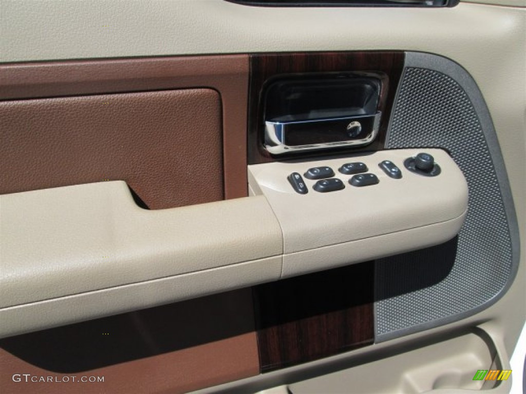 2006 F150 King Ranch SuperCrew 4x4 - Oxford White / Castano Brown Leather photo #11