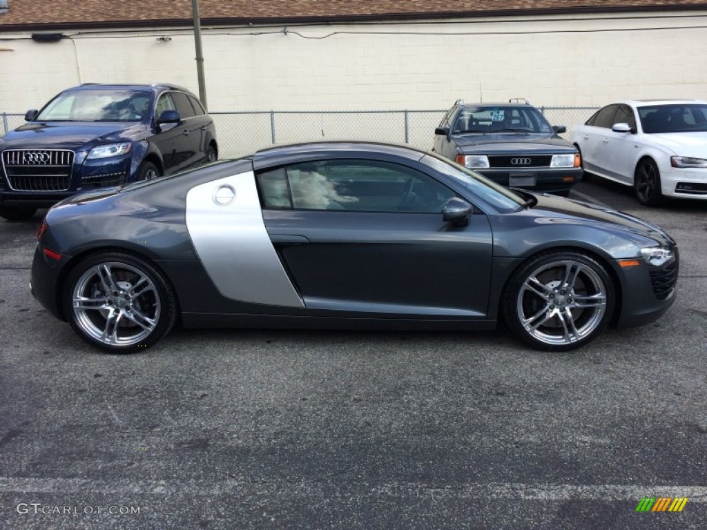 Daytona Grey Pearl Effect 2009 Audi R8 4.2 FSI quattro Exterior Photo #86515444
