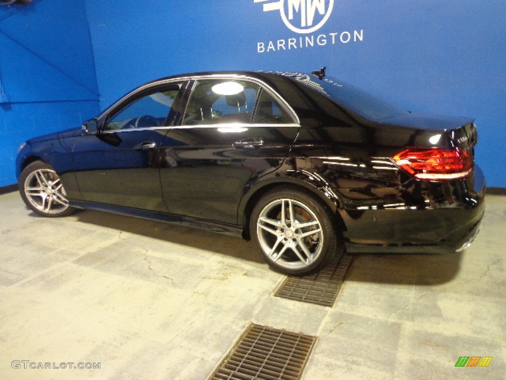 2014 E 550 4Matic Sedan - Black / Black photo #15