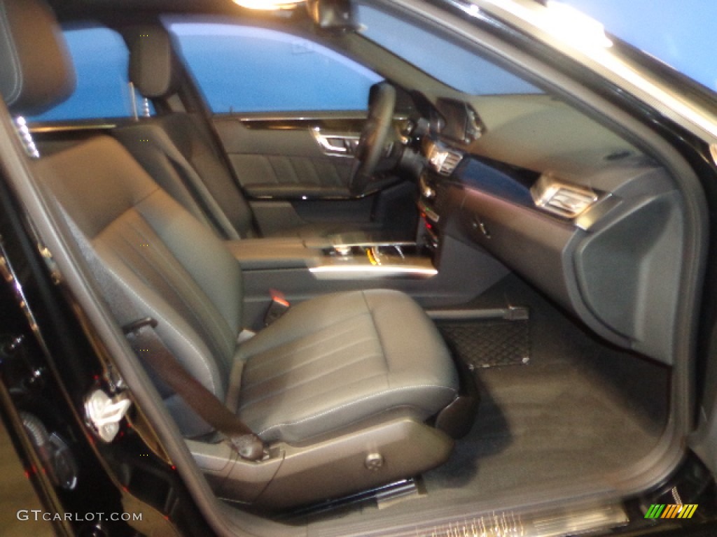 2014 E 550 4Matic Sedan - Black / Black photo #23