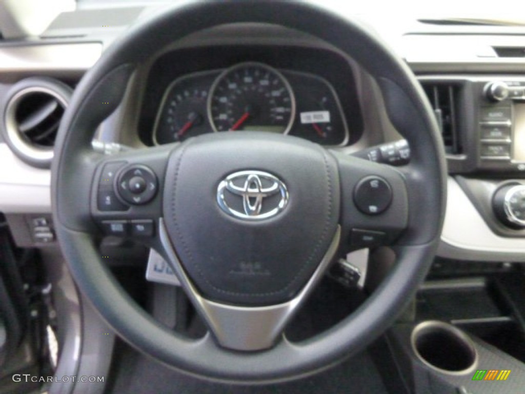2013 RAV4 LE AWD - Magnetic Gray Metallic / Ash photo #16