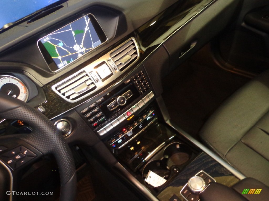 2014 E 550 4Matic Sedan - Black / Black photo #28