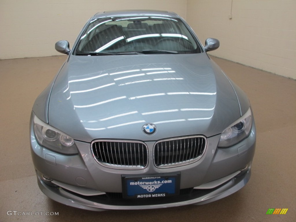 2011 3 Series 328i xDrive Coupe - Space Gray Metallic / Black photo #2