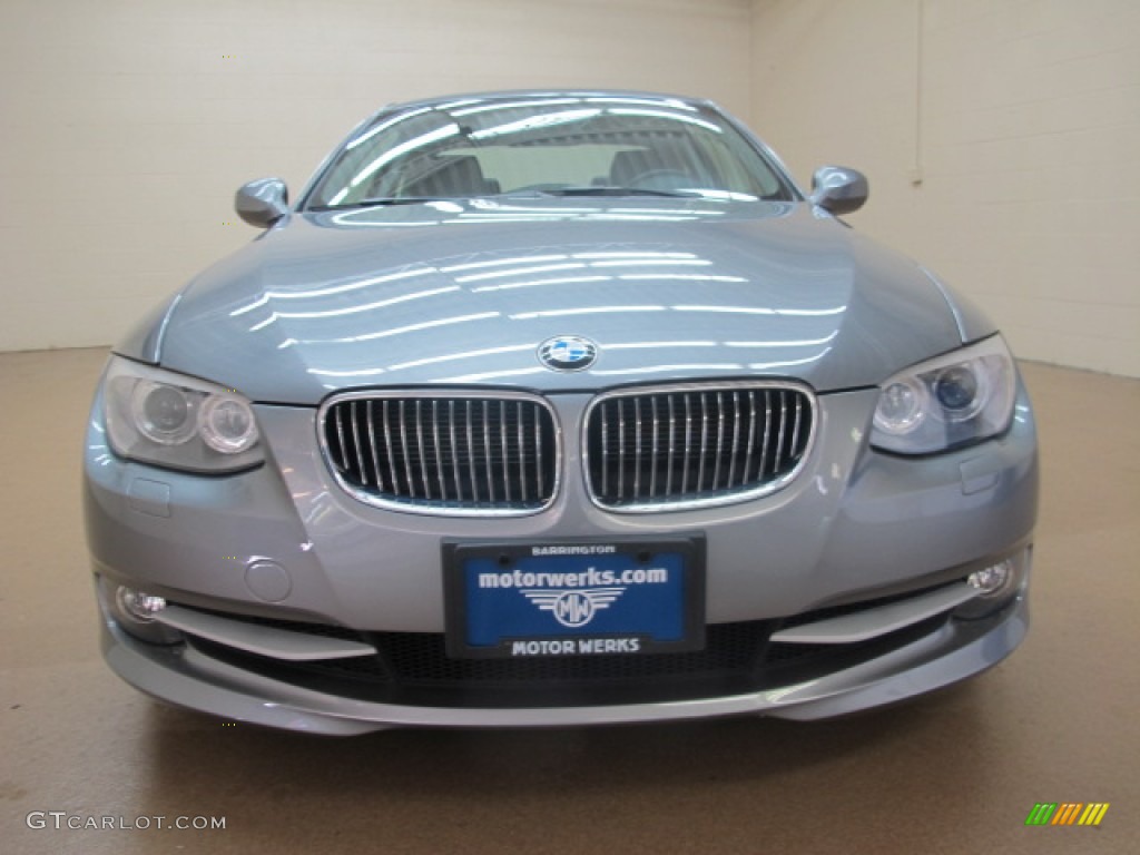 2011 3 Series 328i xDrive Coupe - Space Gray Metallic / Black photo #3