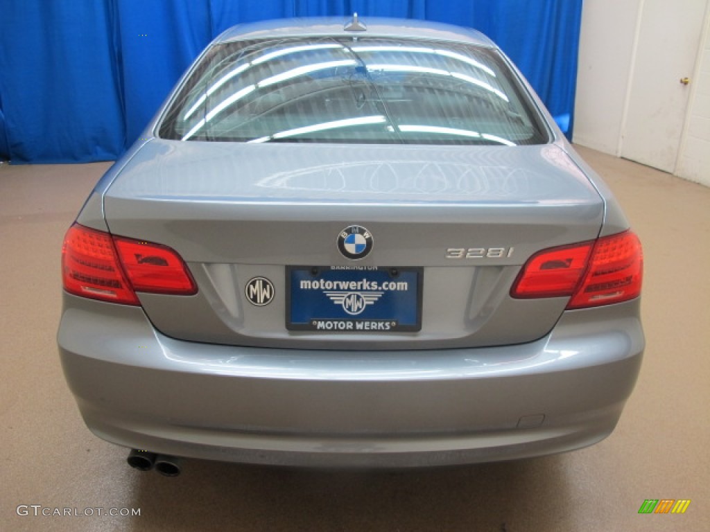 2011 3 Series 328i xDrive Coupe - Space Gray Metallic / Black photo #7