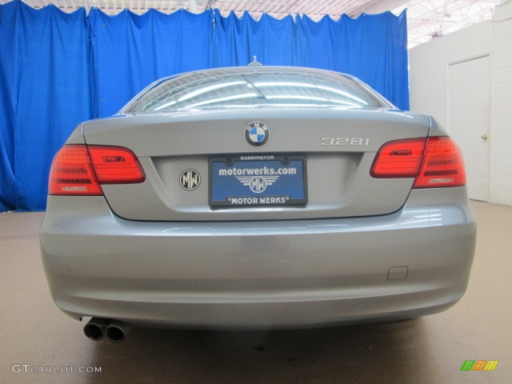 2011 3 Series 328i xDrive Coupe - Space Gray Metallic / Black photo #8