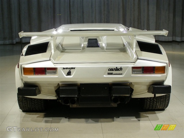 1988 Countach 5000 Quattrovalvole - White / Red photo #18