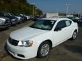 Bright White 2014 Dodge Avenger SE Exterior