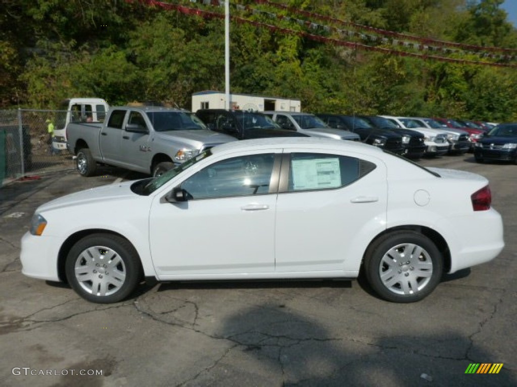 Bright White 2014 Dodge Avenger SE Exterior Photo #86518208
