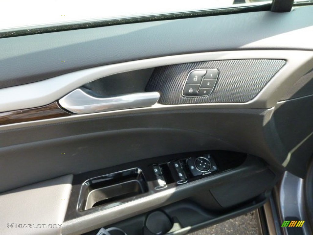 2014 Fusion SE EcoBoost - Sterling Gray / Charcoal Black photo #11