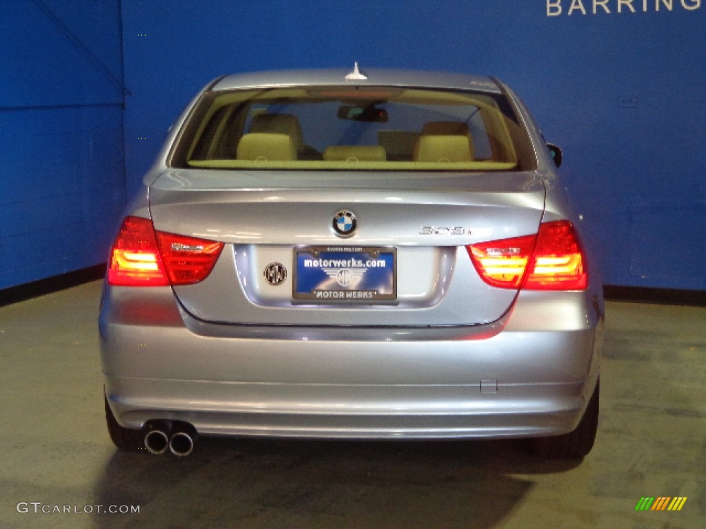 2011 3 Series 328i xDrive Sedan - Blue Water Metallic / Beige Dakota Leather photo #6