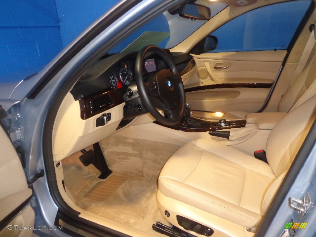 2011 3 Series 328i xDrive Sedan - Blue Water Metallic / Beige Dakota Leather photo #16