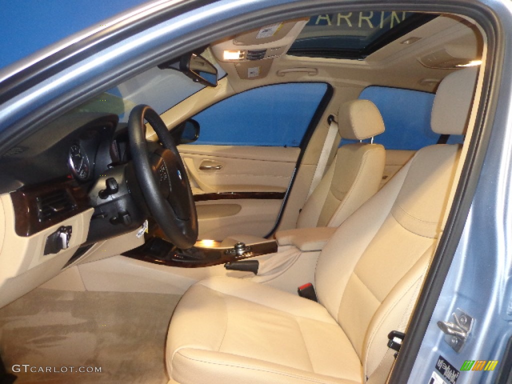 2011 3 Series 328i xDrive Sedan - Blue Water Metallic / Beige Dakota Leather photo #17