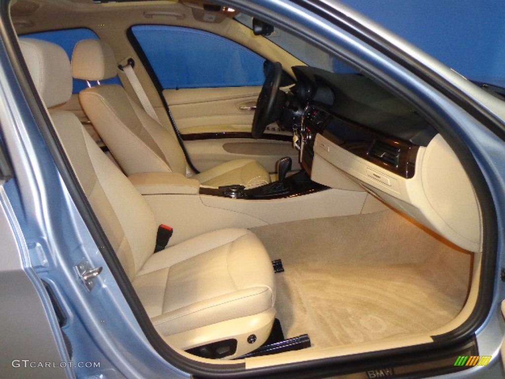 2011 3 Series 328i xDrive Sedan - Blue Water Metallic / Beige Dakota Leather photo #27