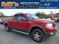 Bright Red 2004 Ford F150 FX4 SuperCab 4x4