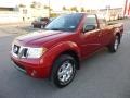Lava Red - Frontier SV V6 King Cab 4x4 Photo No. 3