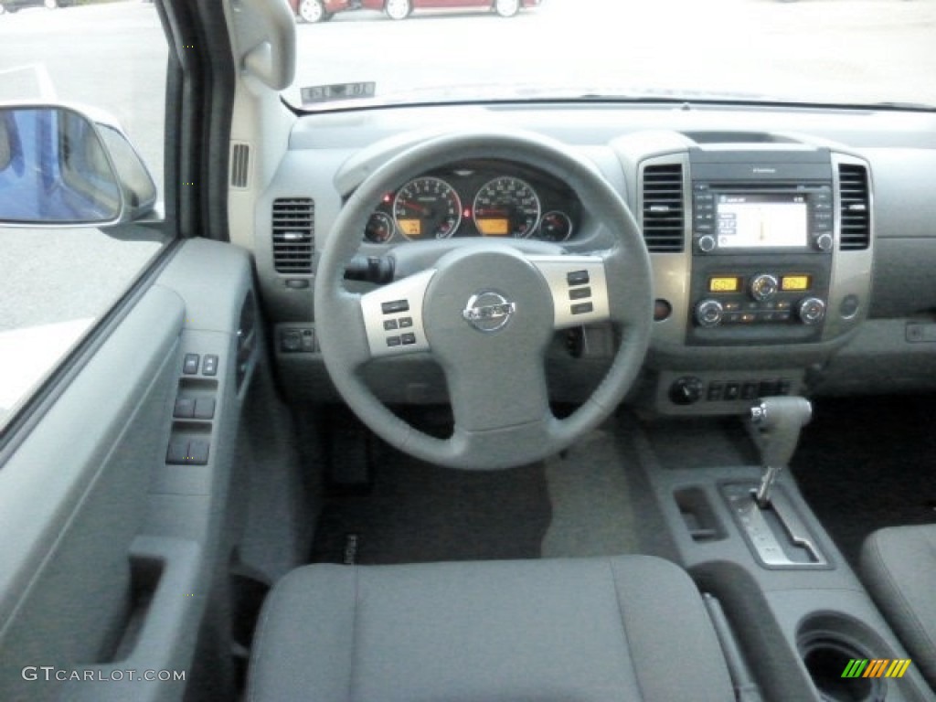 2013 Frontier SL Crew Cab 4x4 - Metallic Blue / Steel photo #14