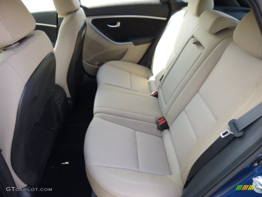 2013 Elantra GT - Windy Sea Blue / Beige photo #14