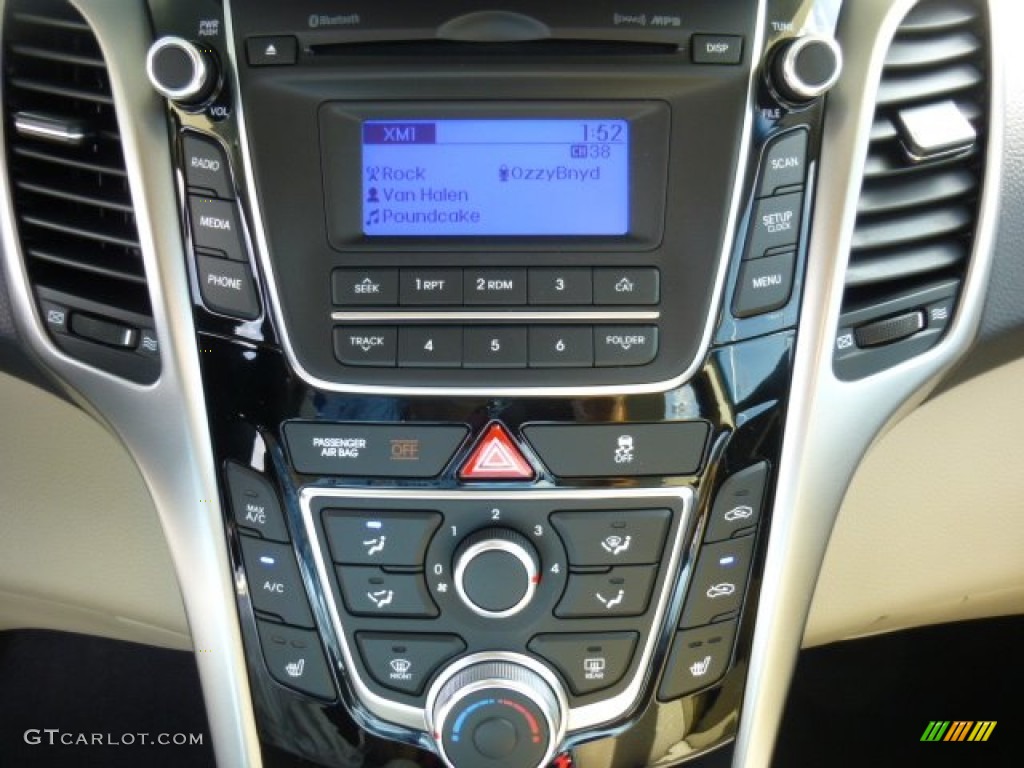 2013 Elantra GT - Windy Sea Blue / Beige photo #19