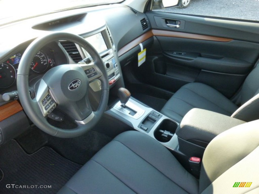 2014 Outback 2.5i Limited - Carbide Gray Metallic / Black photo #16