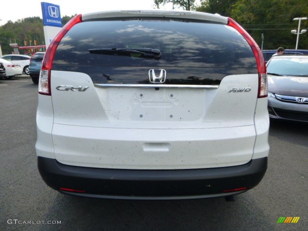 2014 CR-V EX-L AWD - White Diamond Pearl / Black photo #4