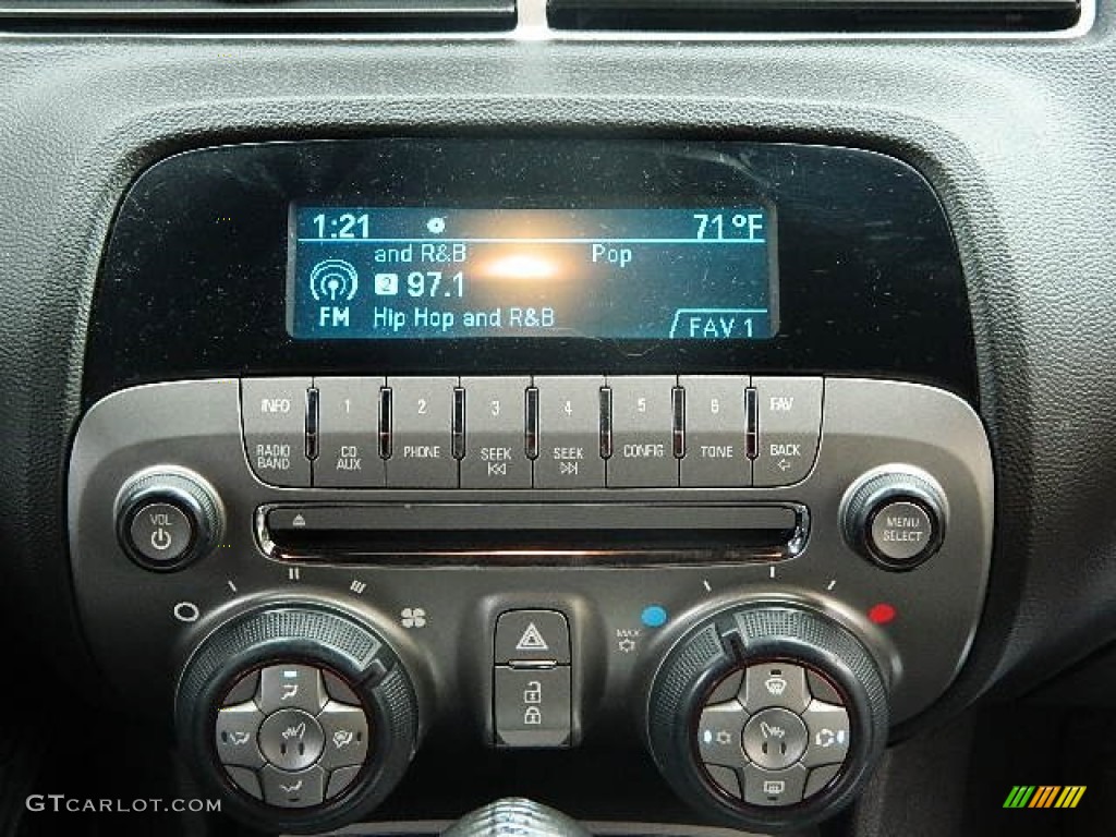 2010 Camaro LT/RS Coupe - Aqua Blue Metallic / Black photo #14