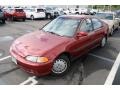 1993 Camellia Red Pearl Honda Civic EX Sedan  photo #4