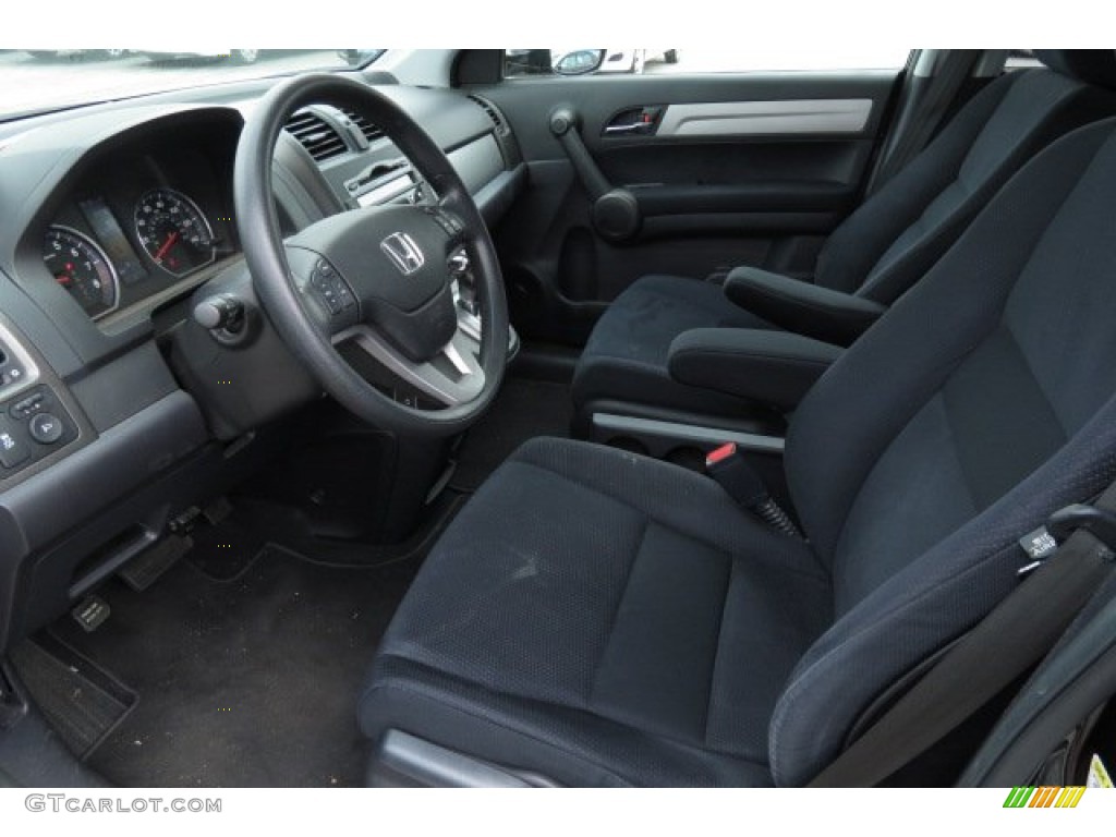 Black Interior 2011 Honda CR-V EX Photo #86524771