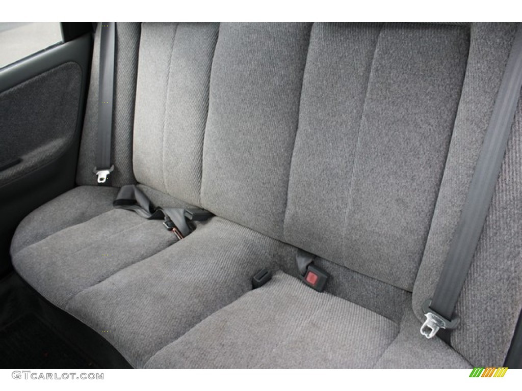 1993 Honda Civic EX Sedan Rear Seat Photo #86524780