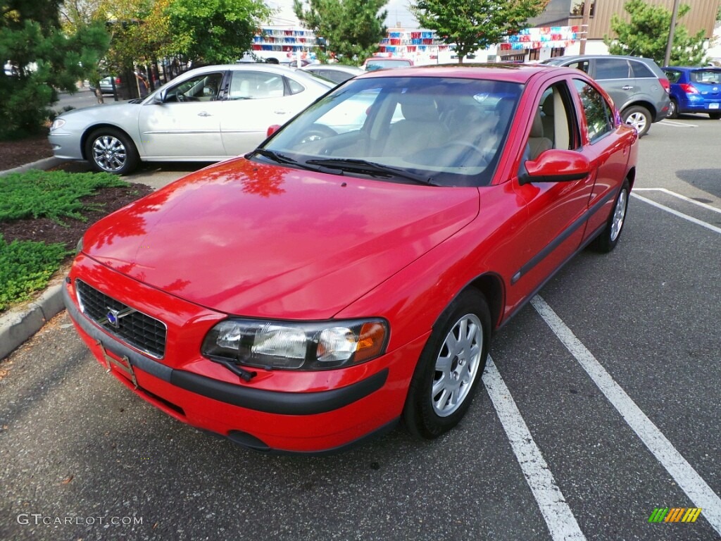 2002 S60 2.4 - Red / Graphite photo #1