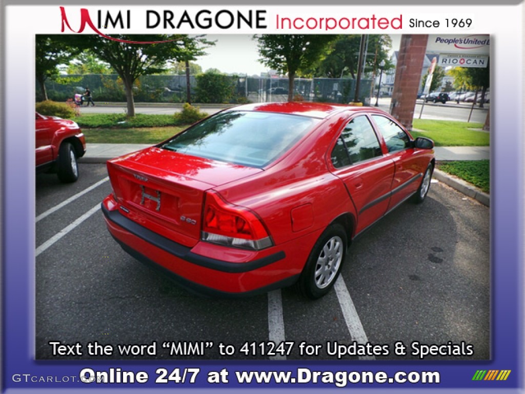 2002 S60 2.4 - Red / Graphite photo #9