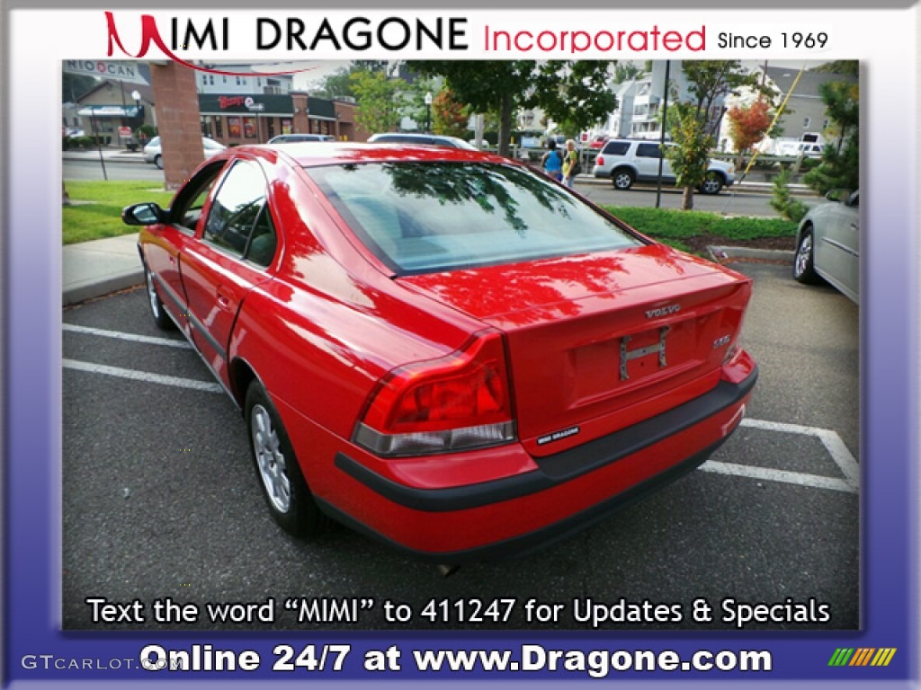 2002 S60 2.4 - Red / Graphite photo #11
