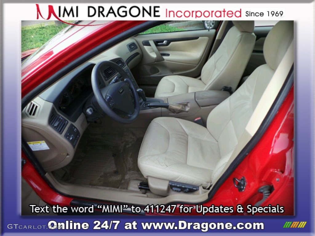 2002 S60 2.4 - Red / Graphite photo #16