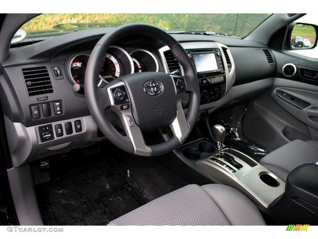 Graphite Interior 2014 Toyota Tacoma V6 TRD Sport Access Cab 4x4 Photo #86525482