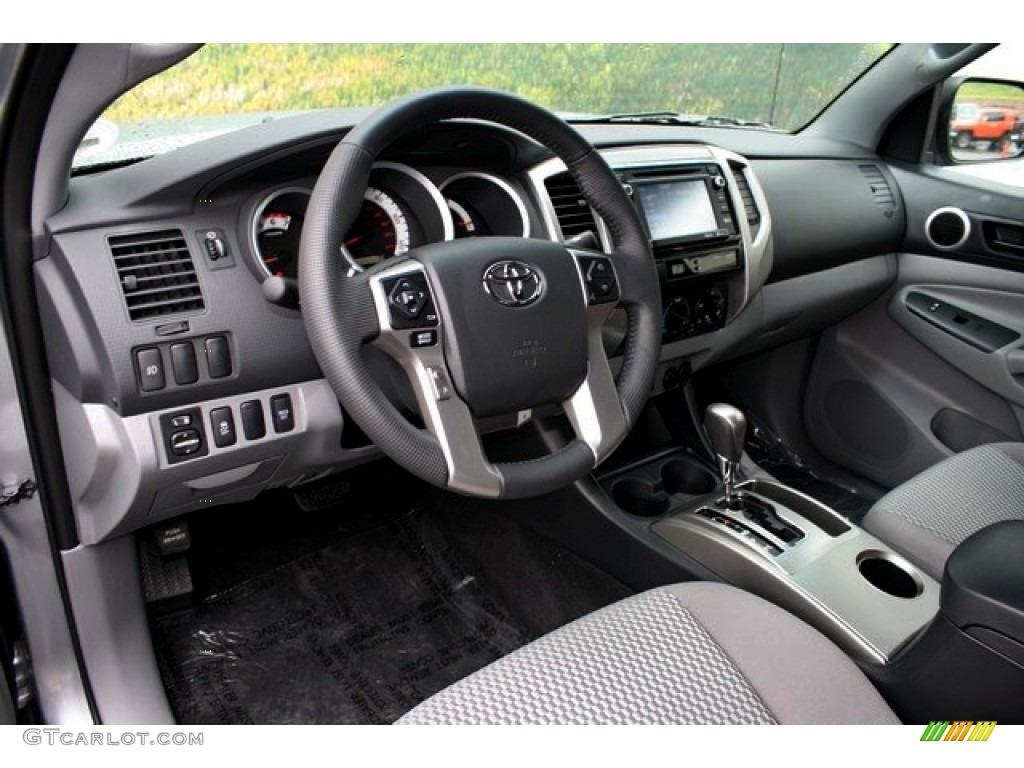 Graphite Interior 2014 Toyota Tacoma V6 Double Cab 4x4 Photo #86525734