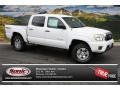 Super White - Tacoma V6 TRD Double Cab 4x4 Photo No. 1