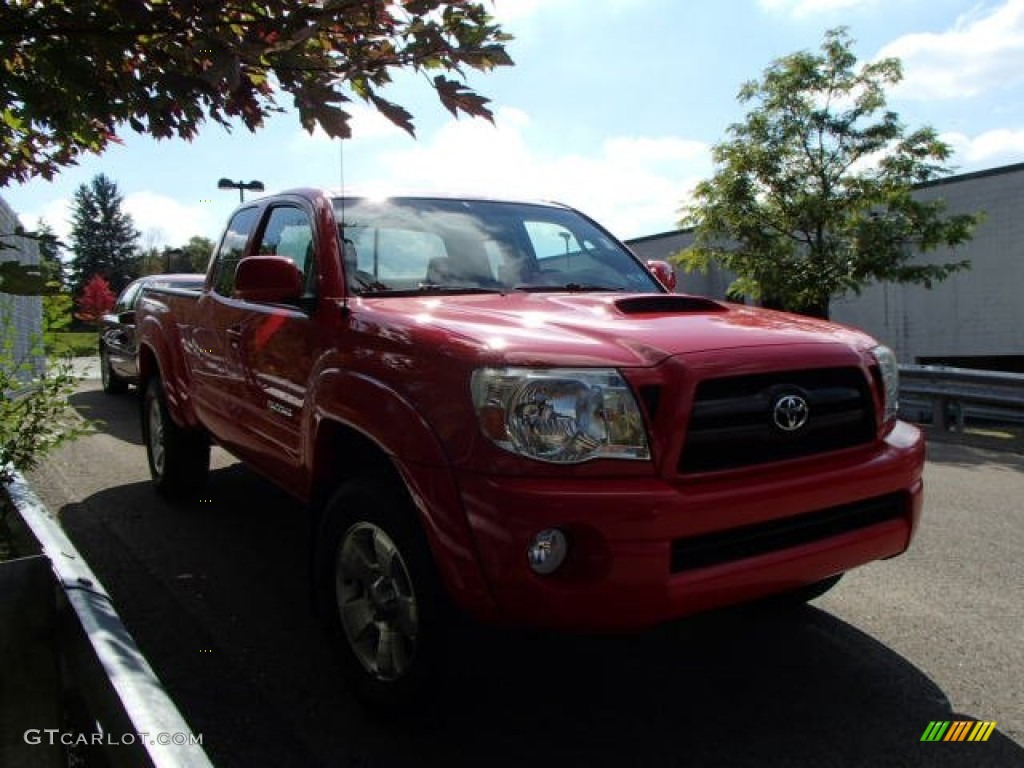 Radiant Red Toyota Tacoma