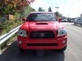 2008 Radiant Red Toyota Tacoma V6 TRD Sport Access Cab 4x4  photo #2