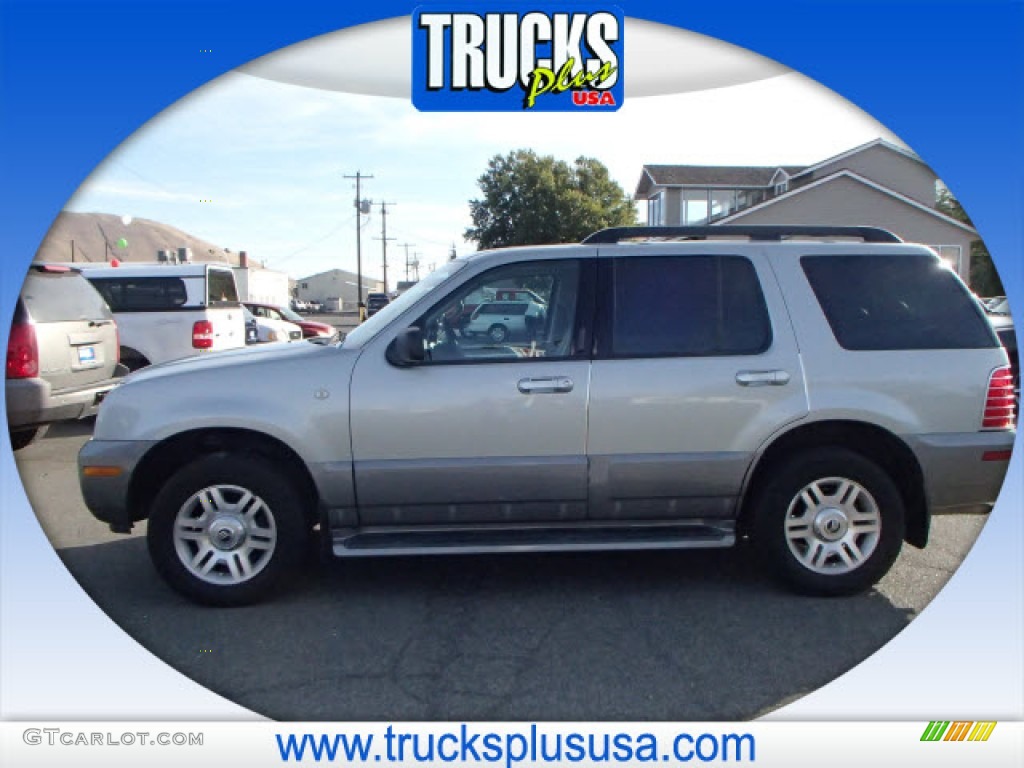 2005 Mountaineer V8 AWD - Satellite Silver Metallic / Midnight Grey photo #1