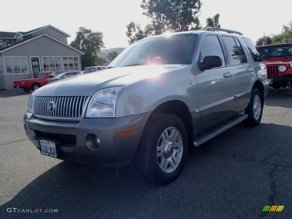 2005 Mountaineer V8 AWD - Satellite Silver Metallic / Midnight Grey photo #6