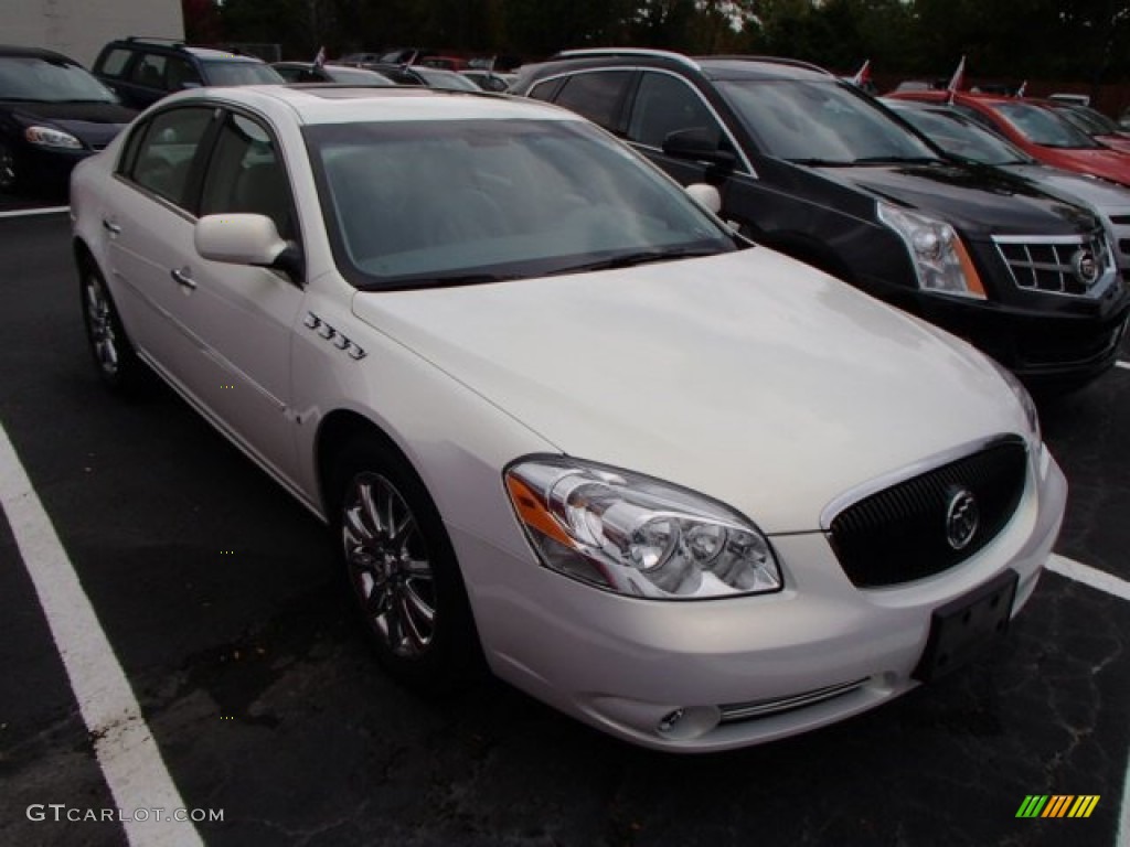 White Diamond Tricoat Buick Lucerne