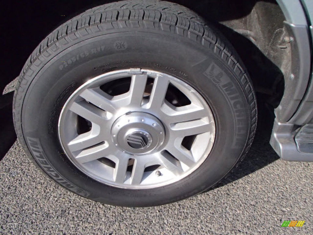 2005 Mountaineer V8 AWD - Satellite Silver Metallic / Midnight Grey photo #12