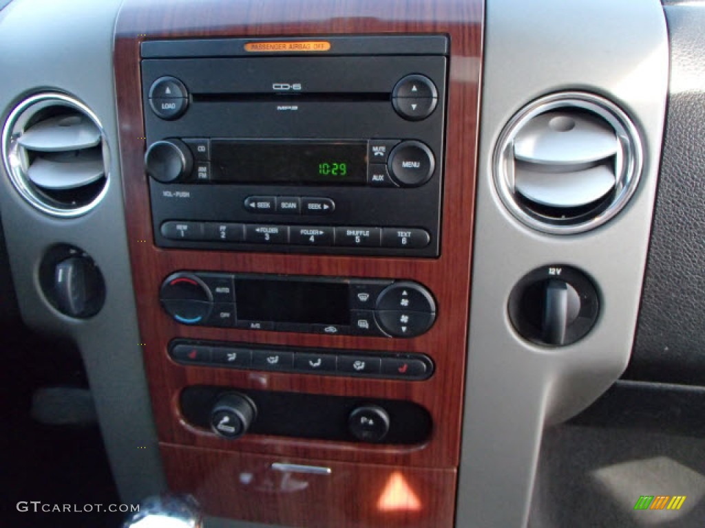 2006 F150 Lariat SuperCab 4x4 - Oxford White / Black photo #10
